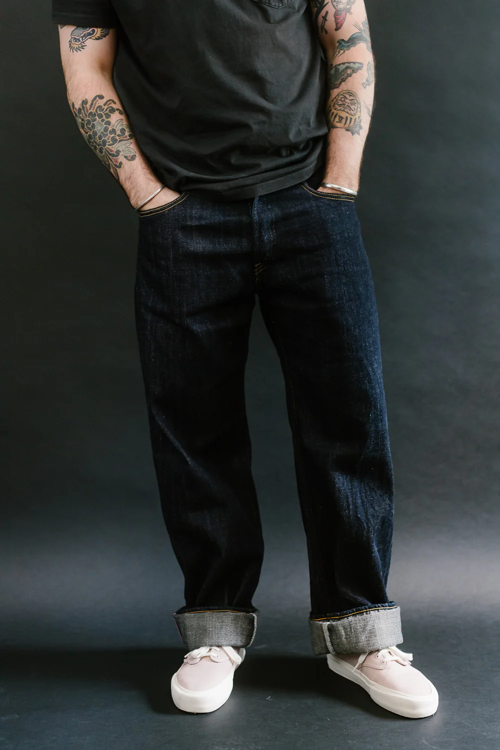 022-KIRAKU - 12oz "Natural Indigo" Selvedge Denim - Relax Straight Fit - Image 10