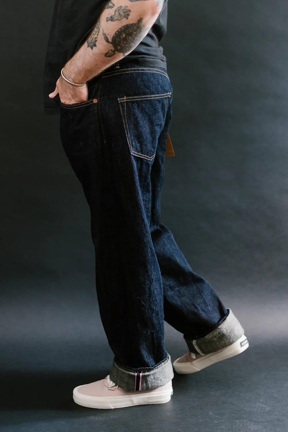 022-KIRAKU - 12oz "Natural Indigo" Selvedge Denim - Relax Straight Fit - Image 14