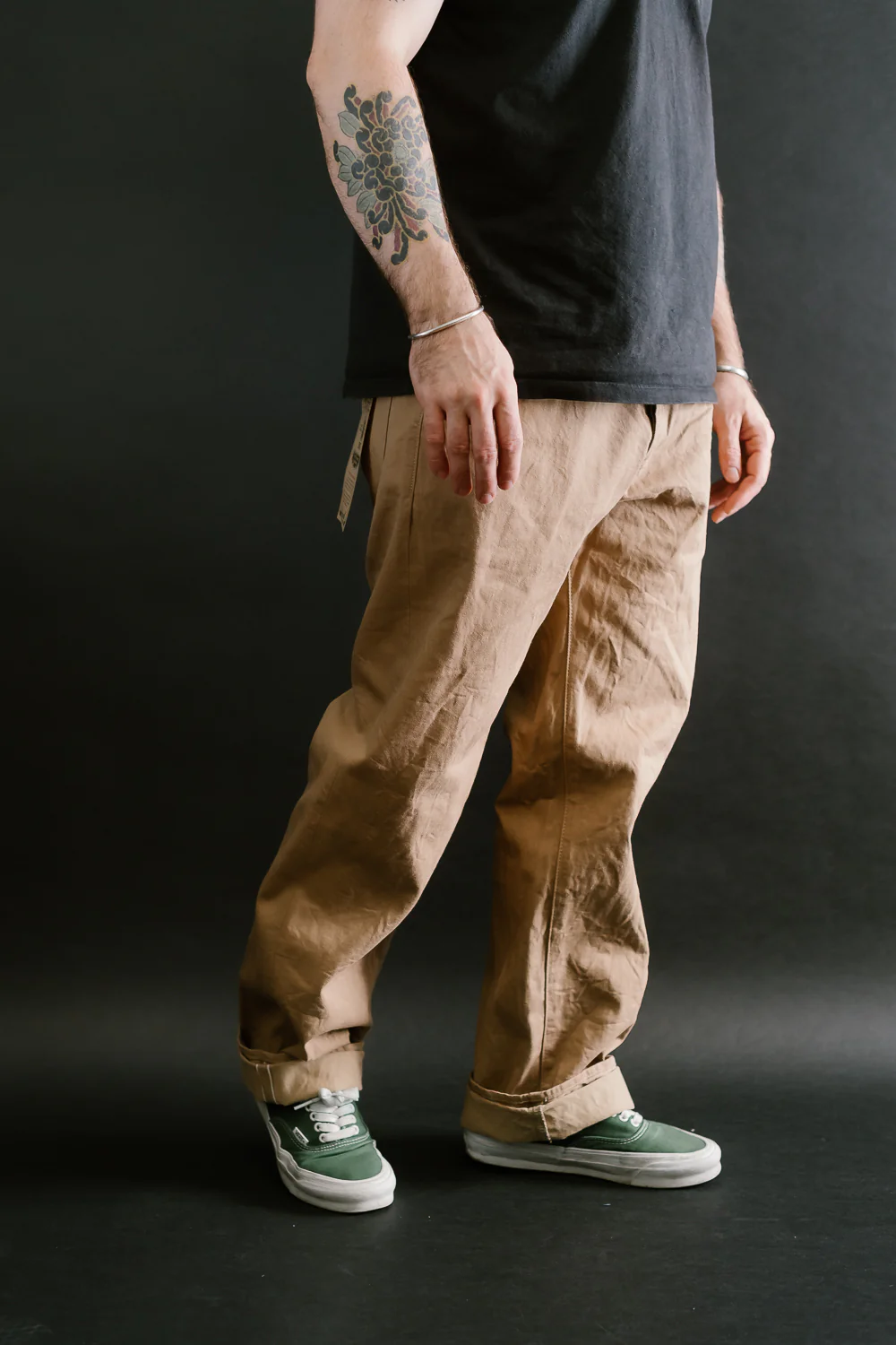 022-SCKB - 10oz "Khaki Beige" Selvedge Chino - Relax Straight - Image 15