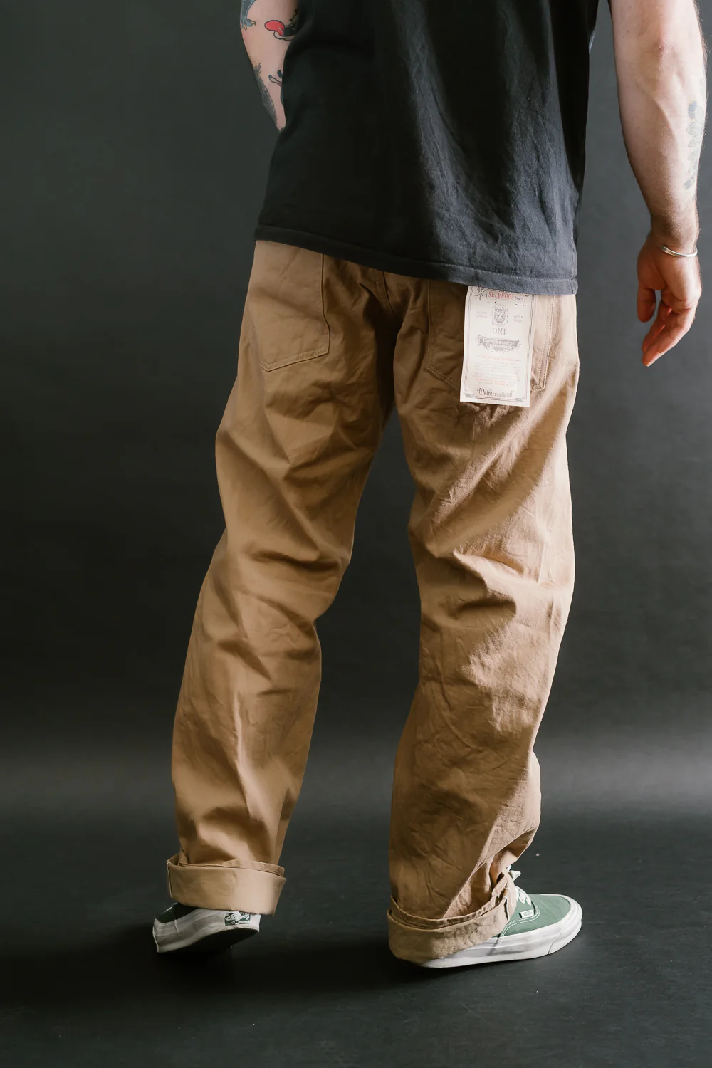 022-SCKB - 10oz "Khaki Beige" Selvedge Chino - Relax Straight - Image 16