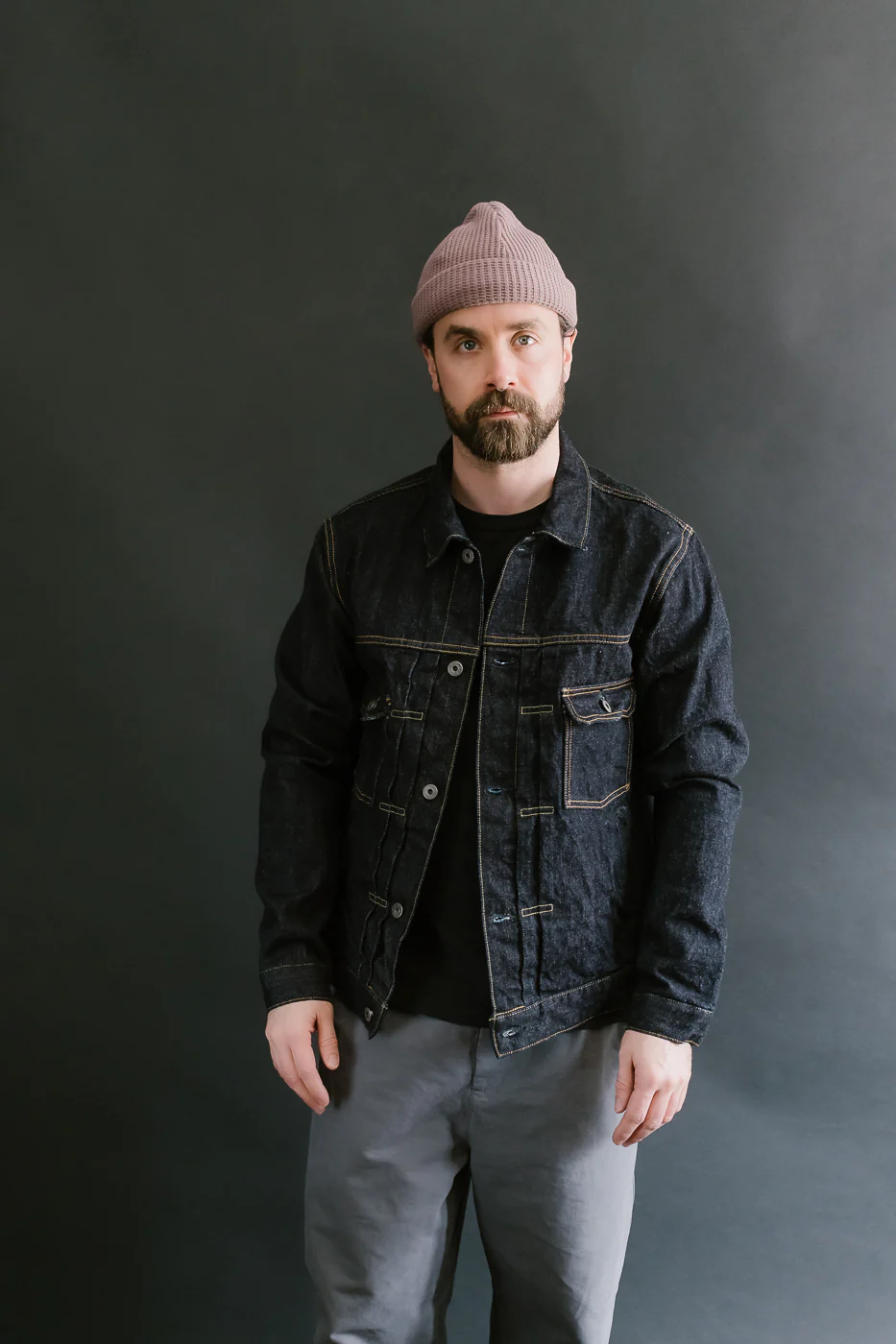 02516P - 15oz "Low Tension" Indigo x Beige Selvedge Denim - Type II - Image 12