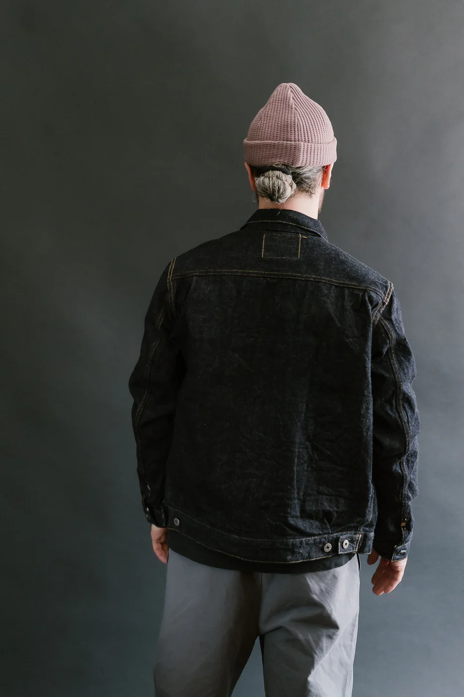 02516P - 15oz "Low Tension" Indigo x Beige Selvedge Denim - Type II - Image 14