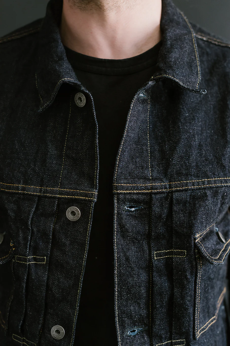 02516P - 15oz "Low Tension" Indigo x Beige Selvedge Denim - Type II - Image 19
