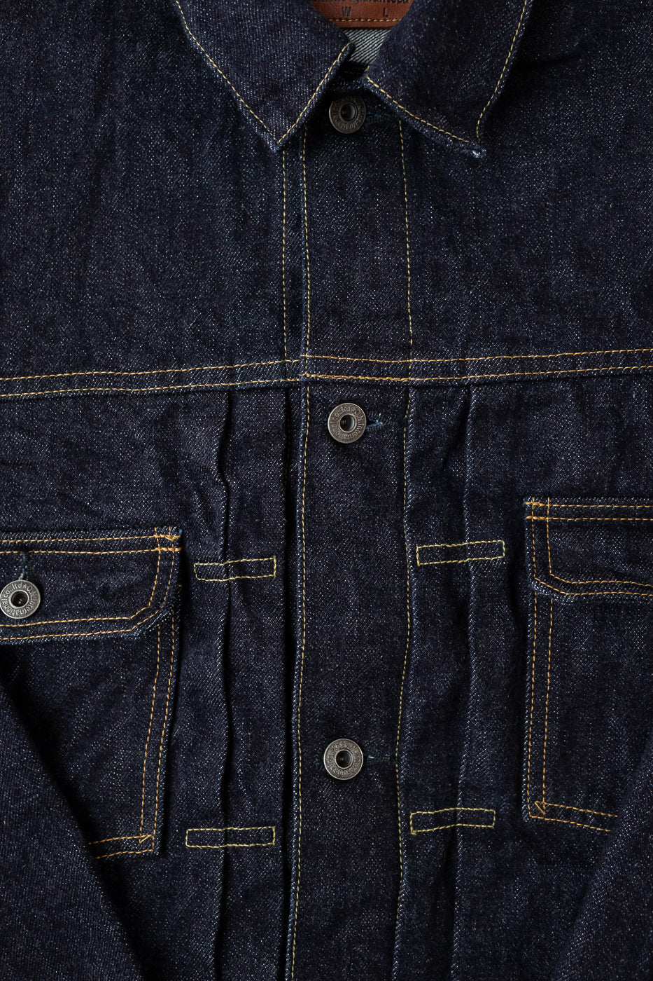 02516P - 15oz "Low Tension" Indigo x Beige Selvedge Denim - Type II - Image 3