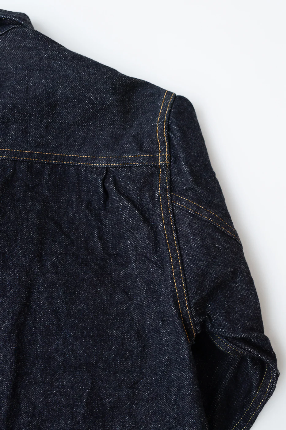 02516P - 15oz "Low Tension" Indigo x Beige Selvedge Denim - Type II - Image 7