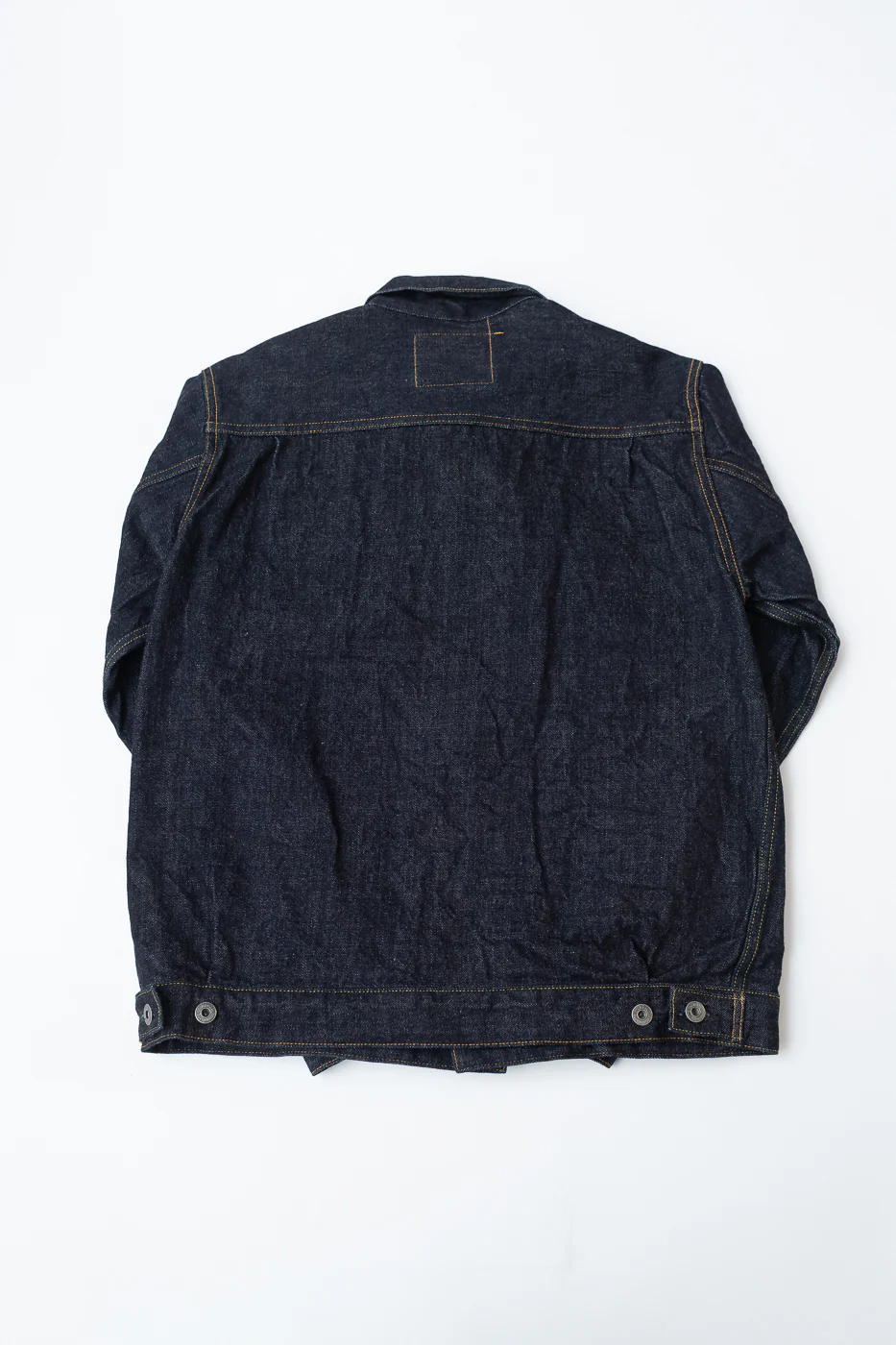 02516P - 15oz "Low Tension" Indigo x Beige Selvedge Denim - Type II - Image 8
