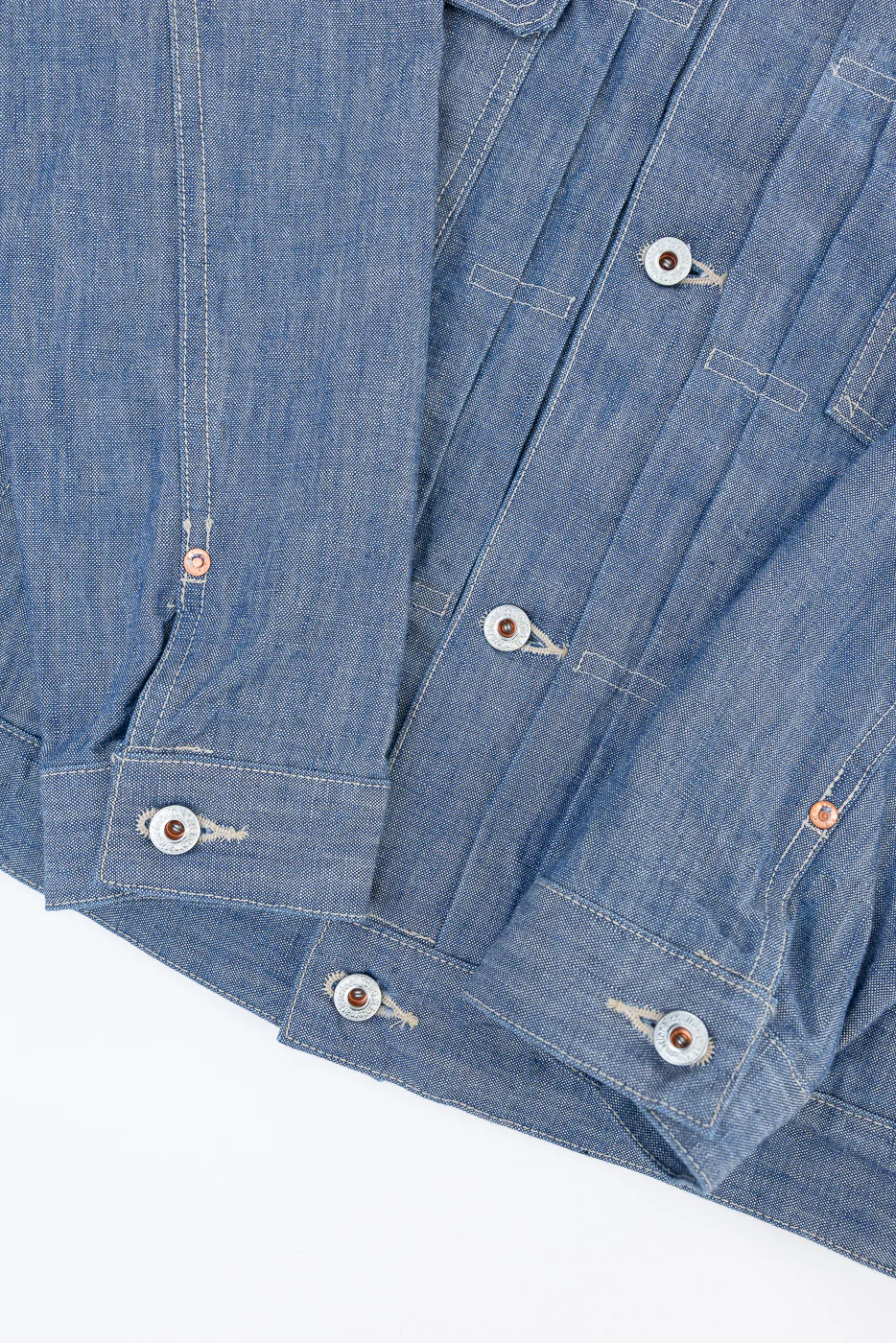 02516P-SHVCH - 13oz "Super Heavy Chambray" Denim Jacket - Type II - Image 4