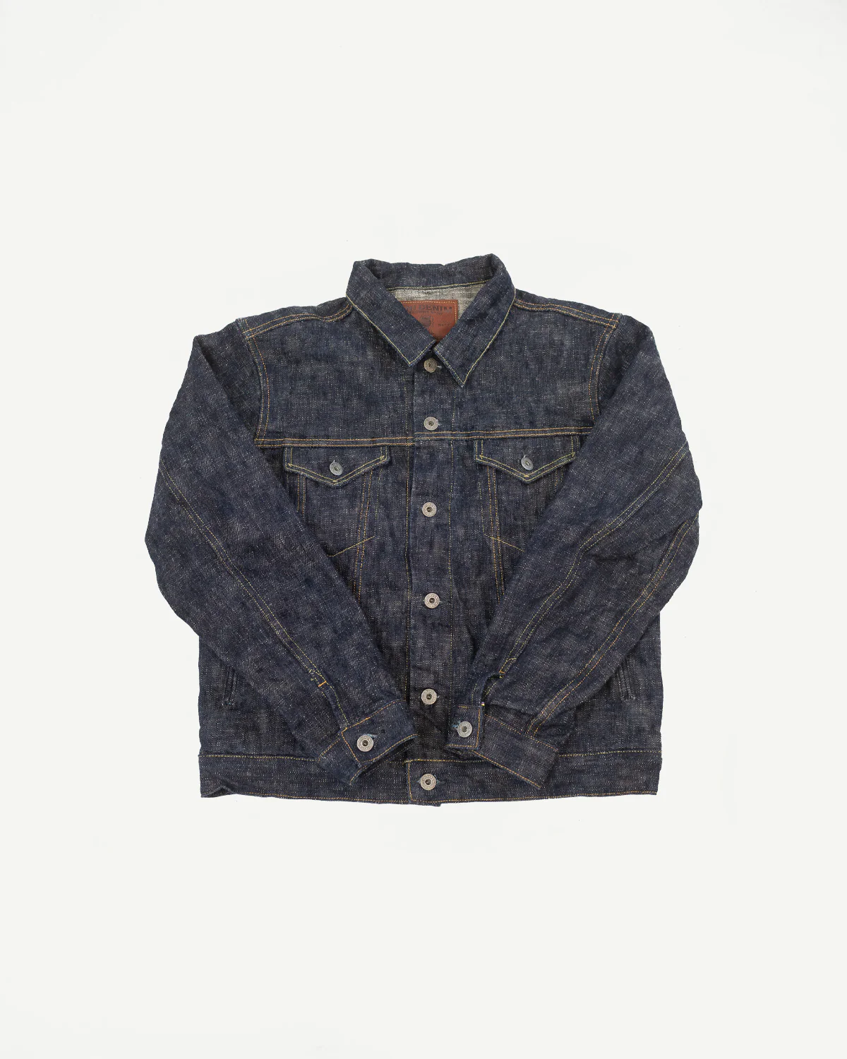 02527P-KA - 17oz "Kasuri" Slub Selvedge Denim - Type III Jacket