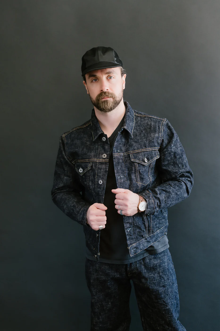 02527P-KA - 17oz "Kasuri" Slub Selvedge Denim - Type III Jacket - Image 15
