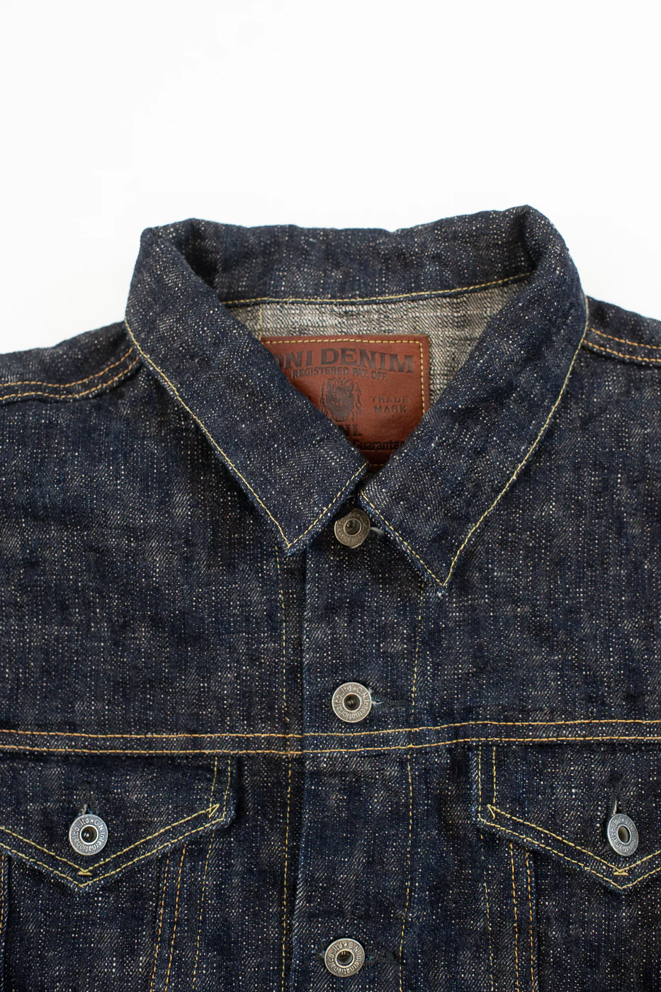02527P-KA - 17oz "Kasuri" Slub Selvedge Denim - Type III Jacket - Image 2