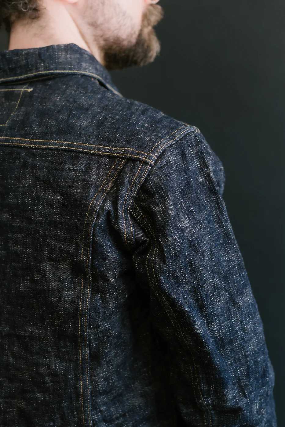 02527P-KA - 17oz "Kasuri" Slub Selvedge Denim - Type III Jacket - Image 20