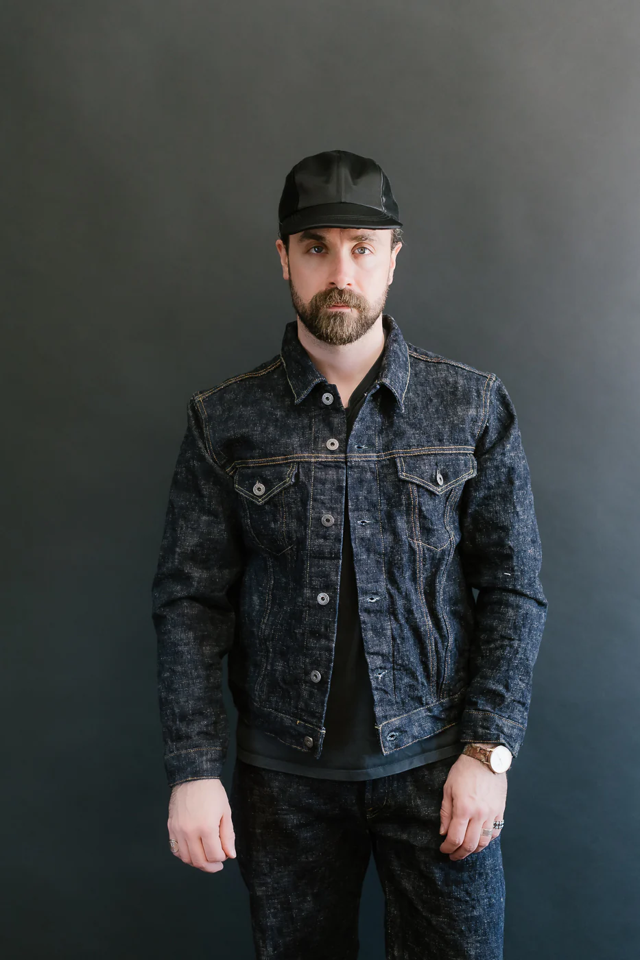 02527P-KA - 17oz "Kasuri" Slub Selvedge Denim - Type III Jacket - Image 9