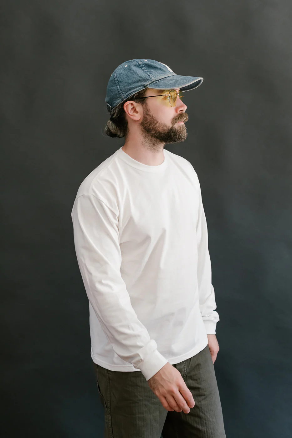 03-0013-69 - Long Sleeve T-Shirt - White - Image 10