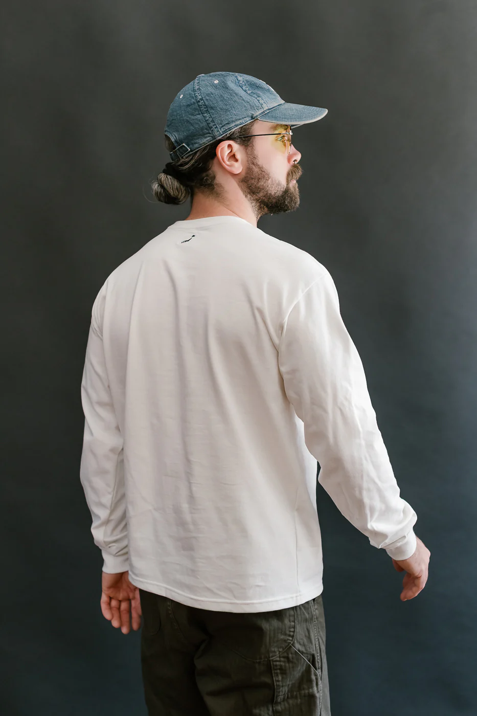 03-0013-69 - Long Sleeve T-Shirt - White - Image 11
