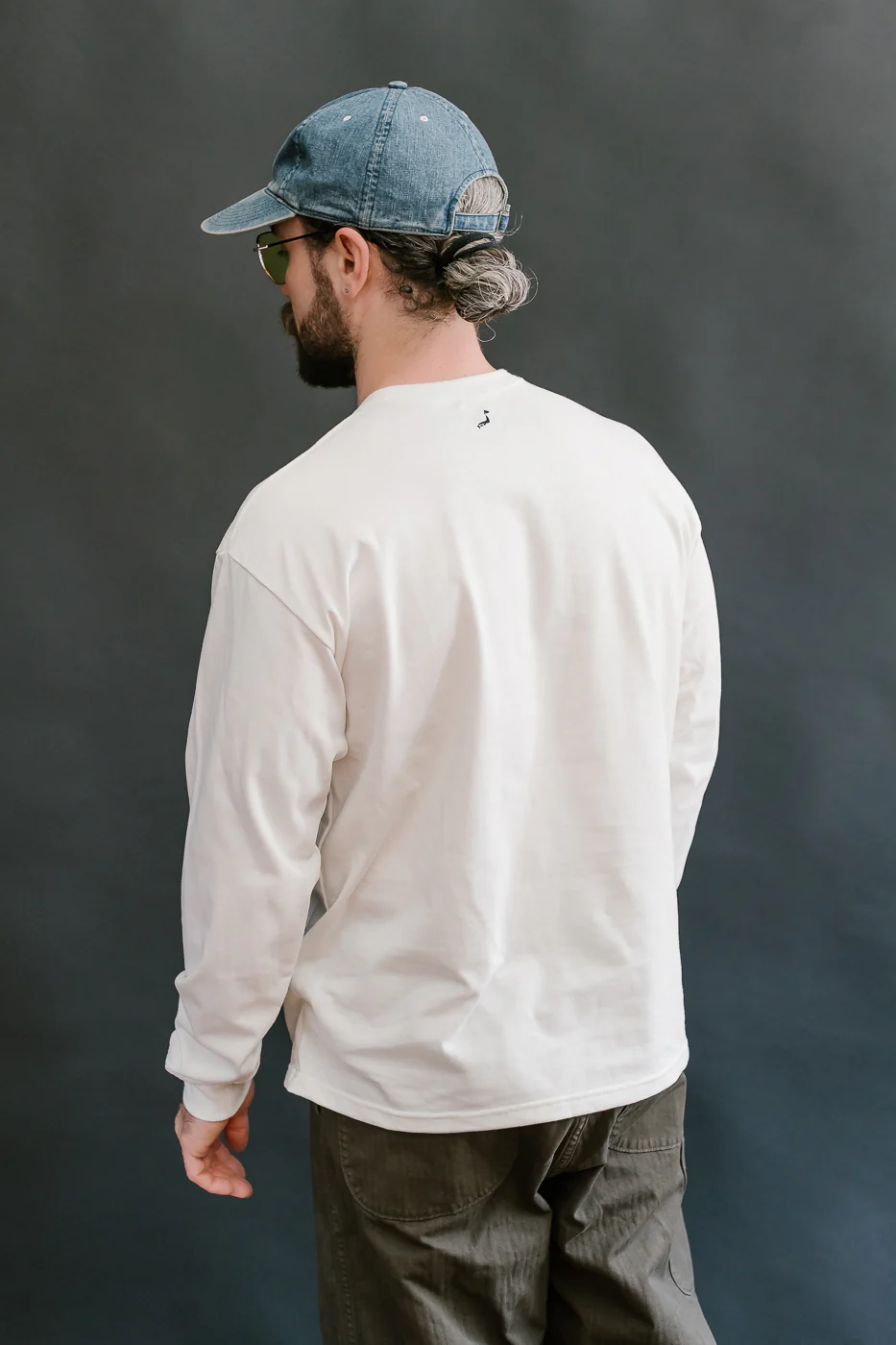 03-0013-69 - Long Sleeve T-Shirt - White - Image 12