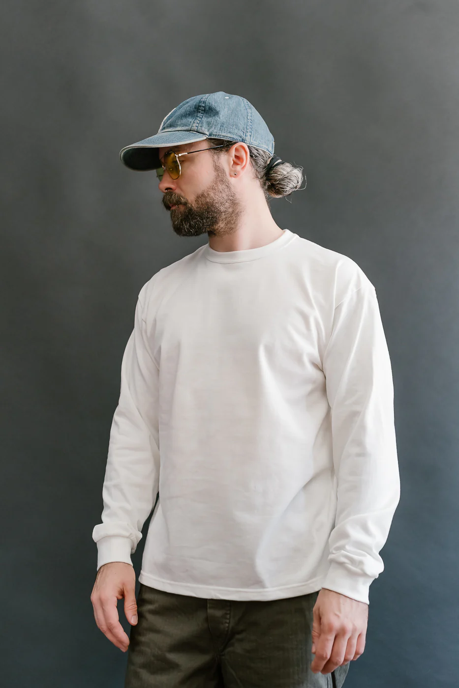 03-0013-69 - Long Sleeve T-Shirt - White - Image 13