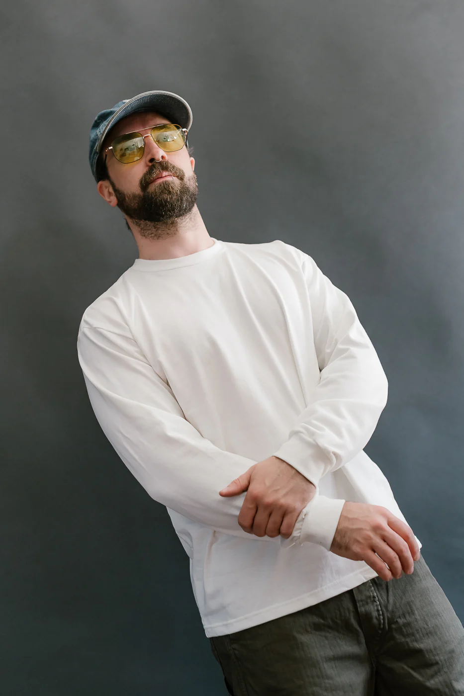 03-0013-69 - Long Sleeve T-Shirt - White - Image 14