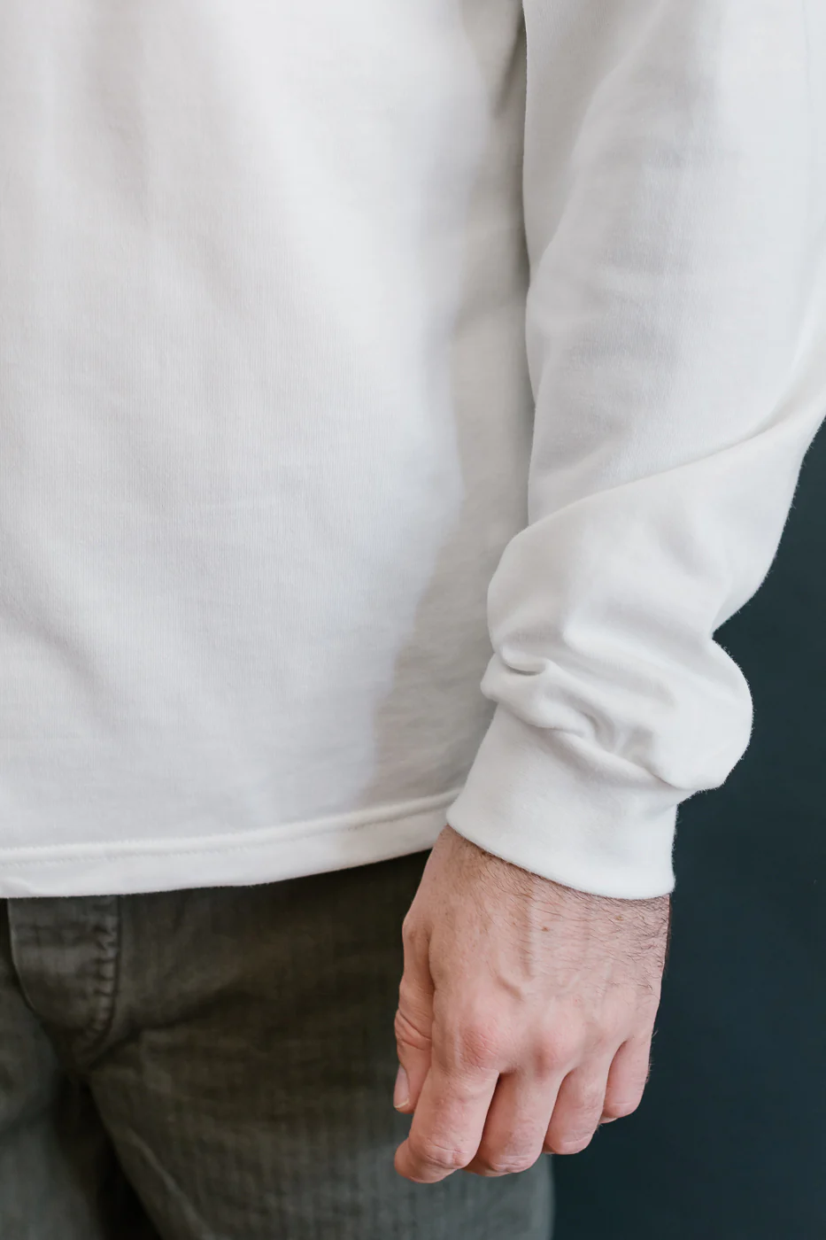 03-0013-69 - Long Sleeve T-Shirt - White - Image 15
