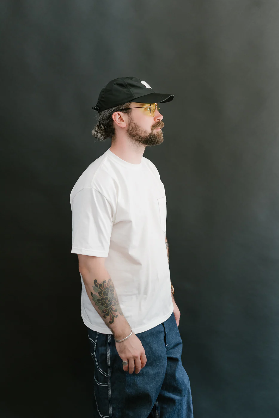 03-0017-69 - Pocket T-Shirt - White - Image 10