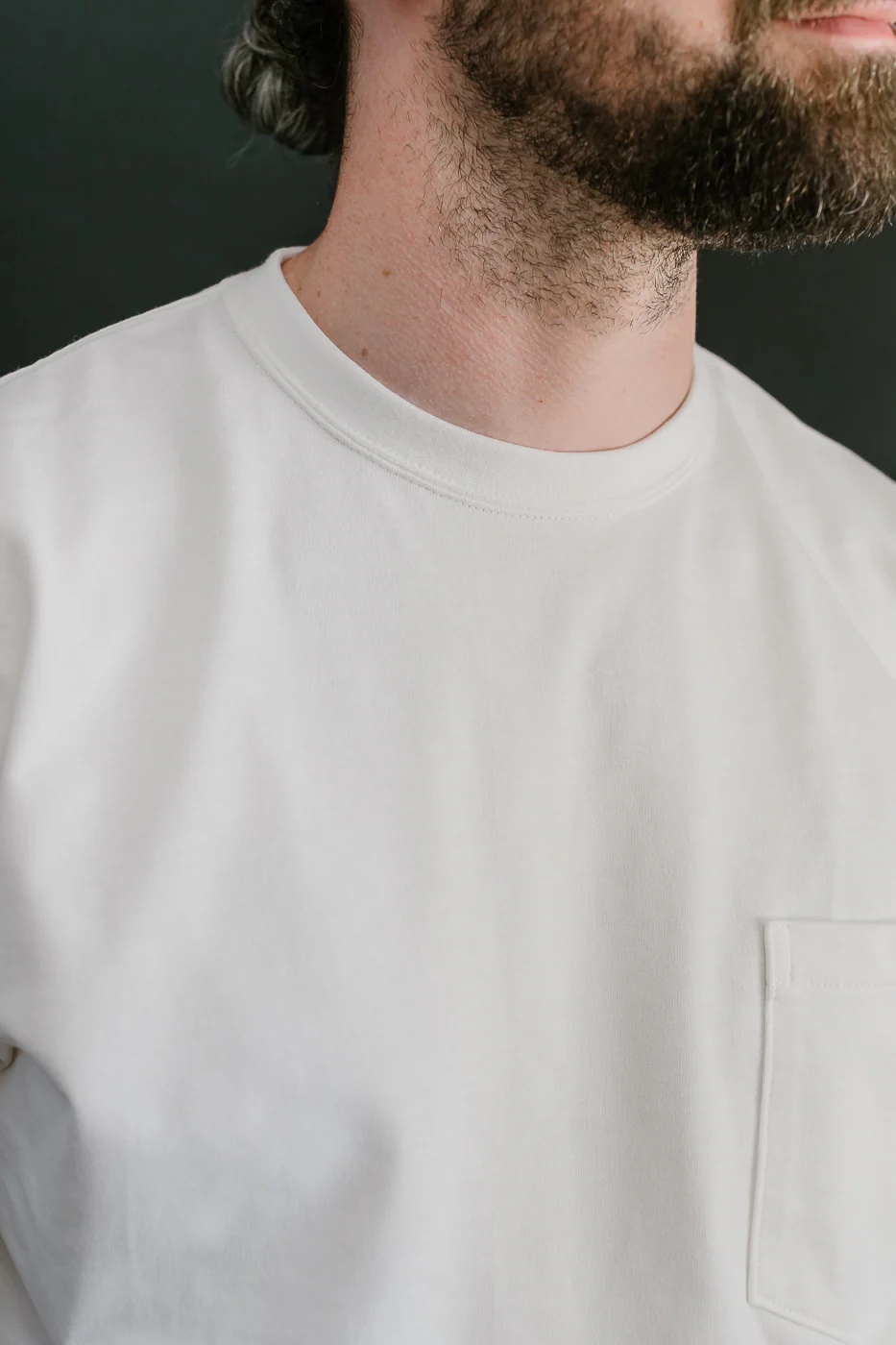 03-0017-69 - Pocket T-Shirt - White - Image 16