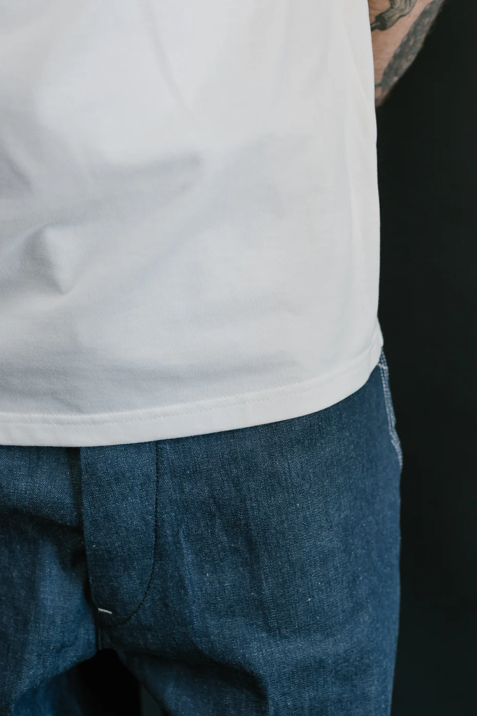 03-0017-69 - Pocket T-Shirt - White - Image 19