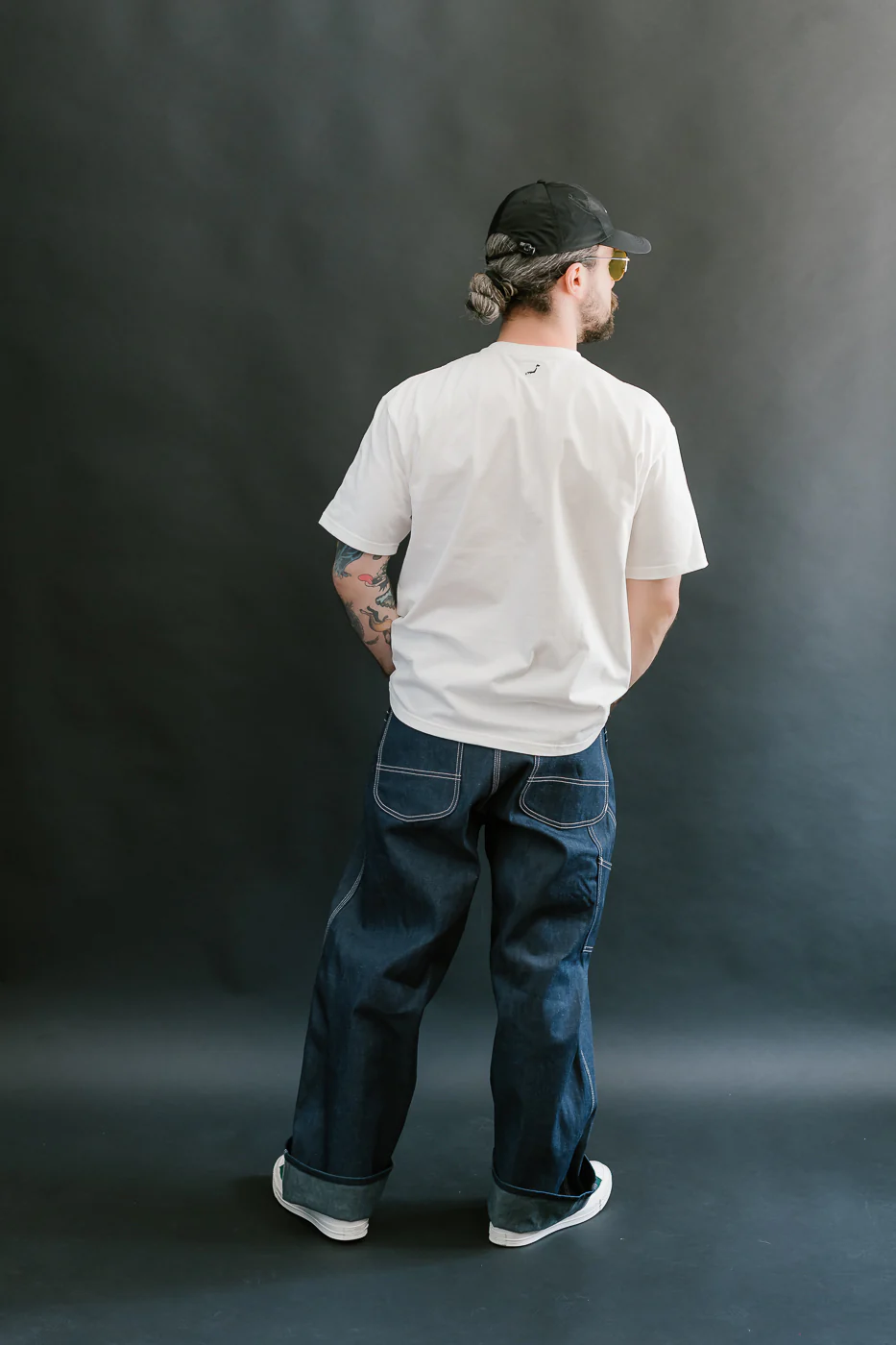 03-0017-69 - Pocket T-Shirt - White - Image 8