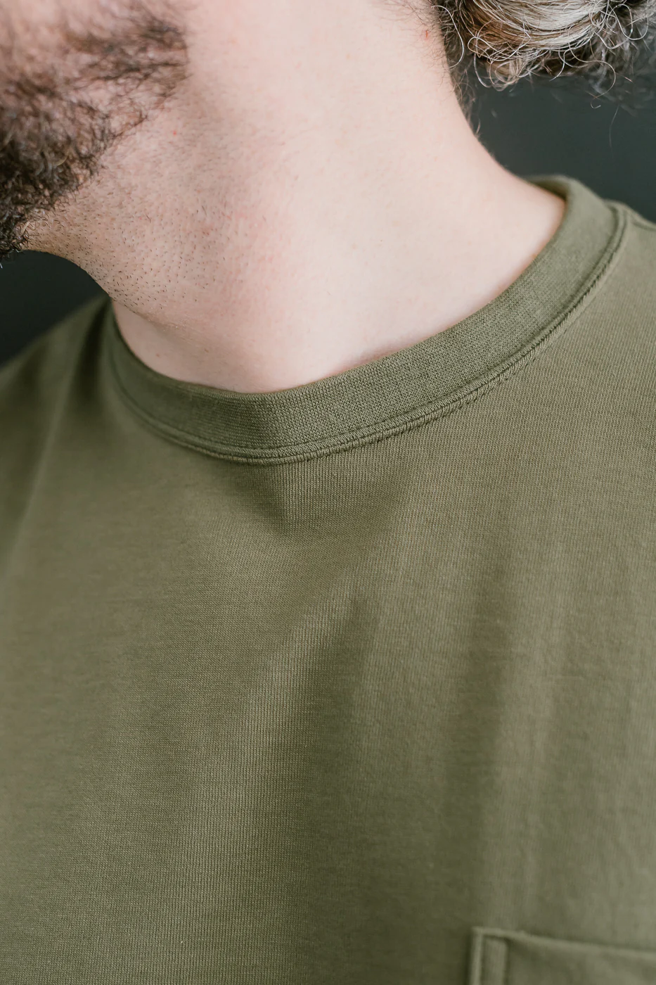 03-0017-76 - Pocket T-Shirt - Army Green - Image 17