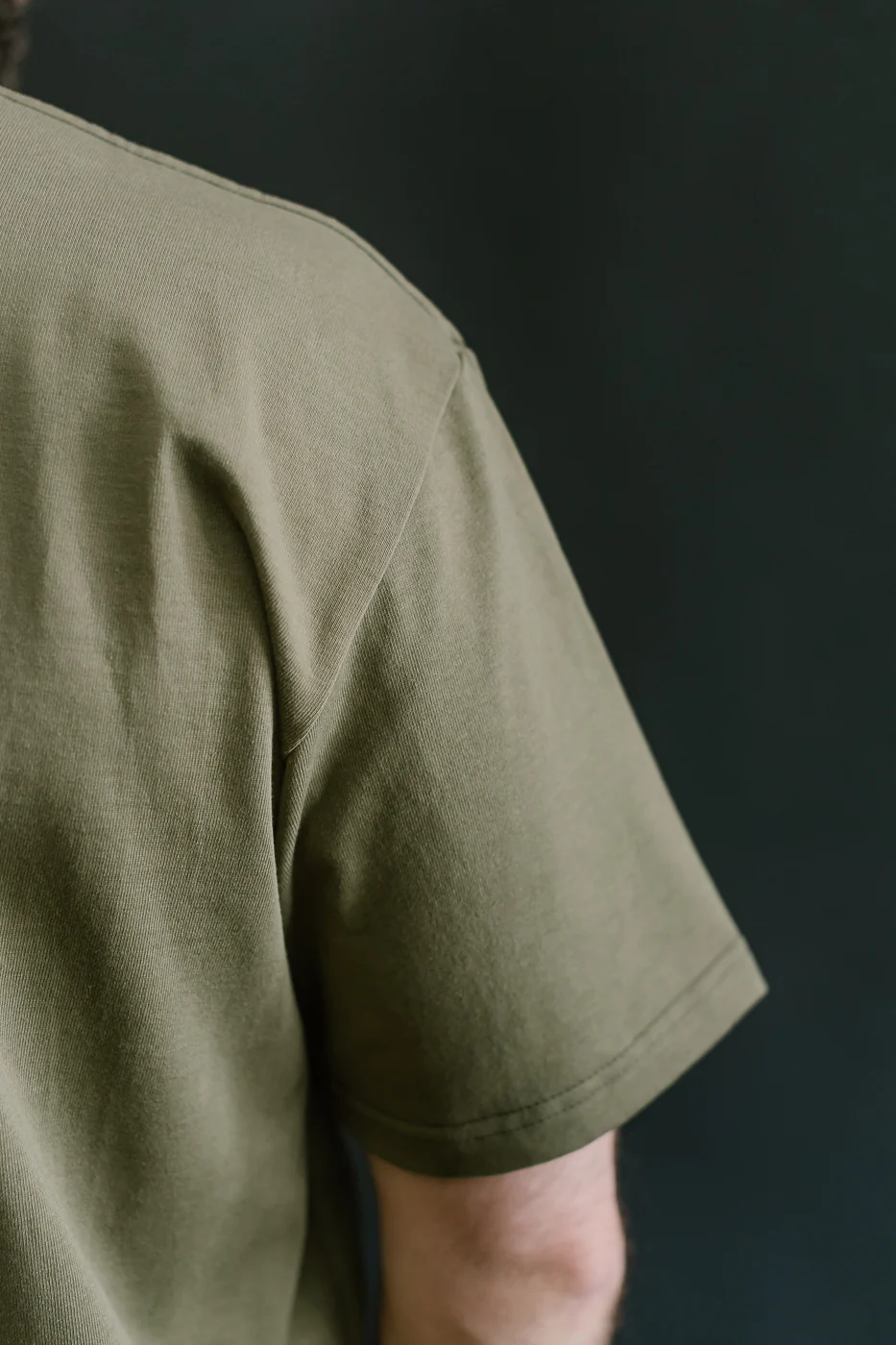 03-0017-76 - Pocket T-Shirt - Army Green - Image 19