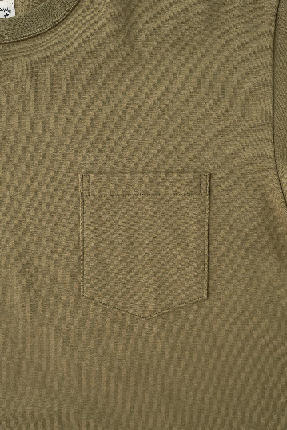 03-0017-76 - Pocket T-Shirt - Army Green - Image 3