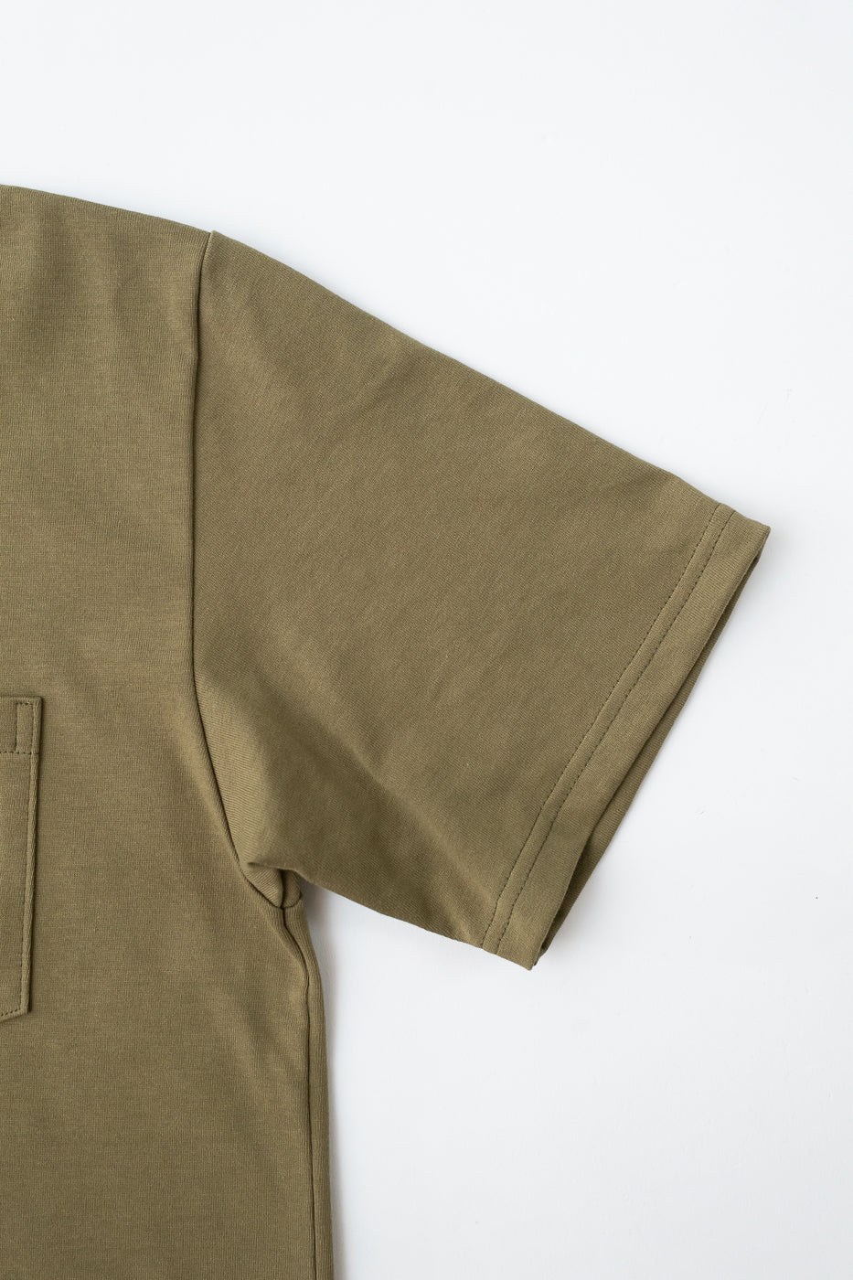 03-0017-76 - Pocket T-Shirt - Army Green - Image 4