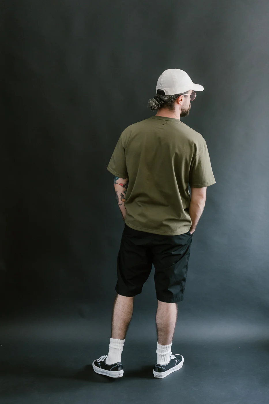 03-0017-76 - Pocket T-Shirt - Army Green - Image 8