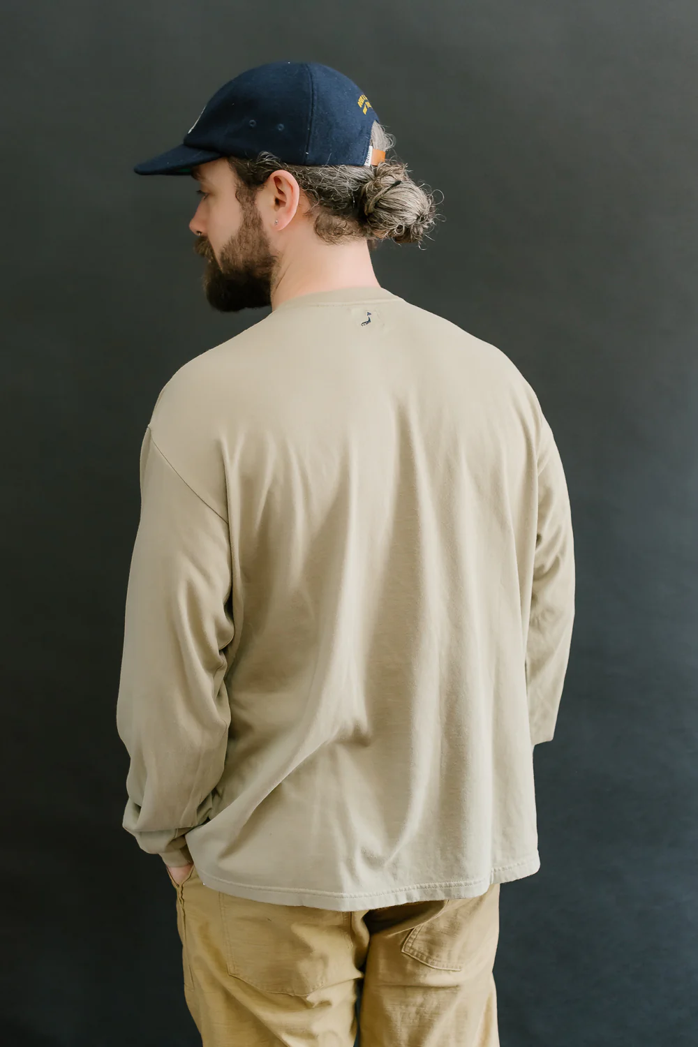 03-0113-19 - Long Sleeve T-Shirt - Olive Drab - Image 13