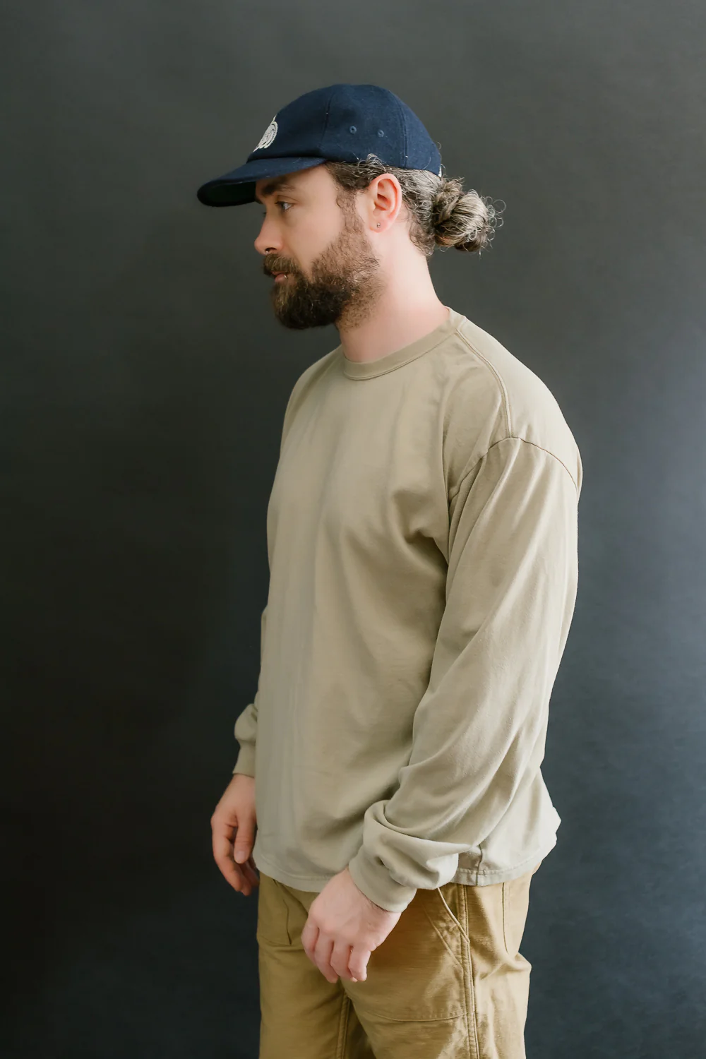 03-0113-19 - Long Sleeve T-Shirt - Olive Drab - Image 14