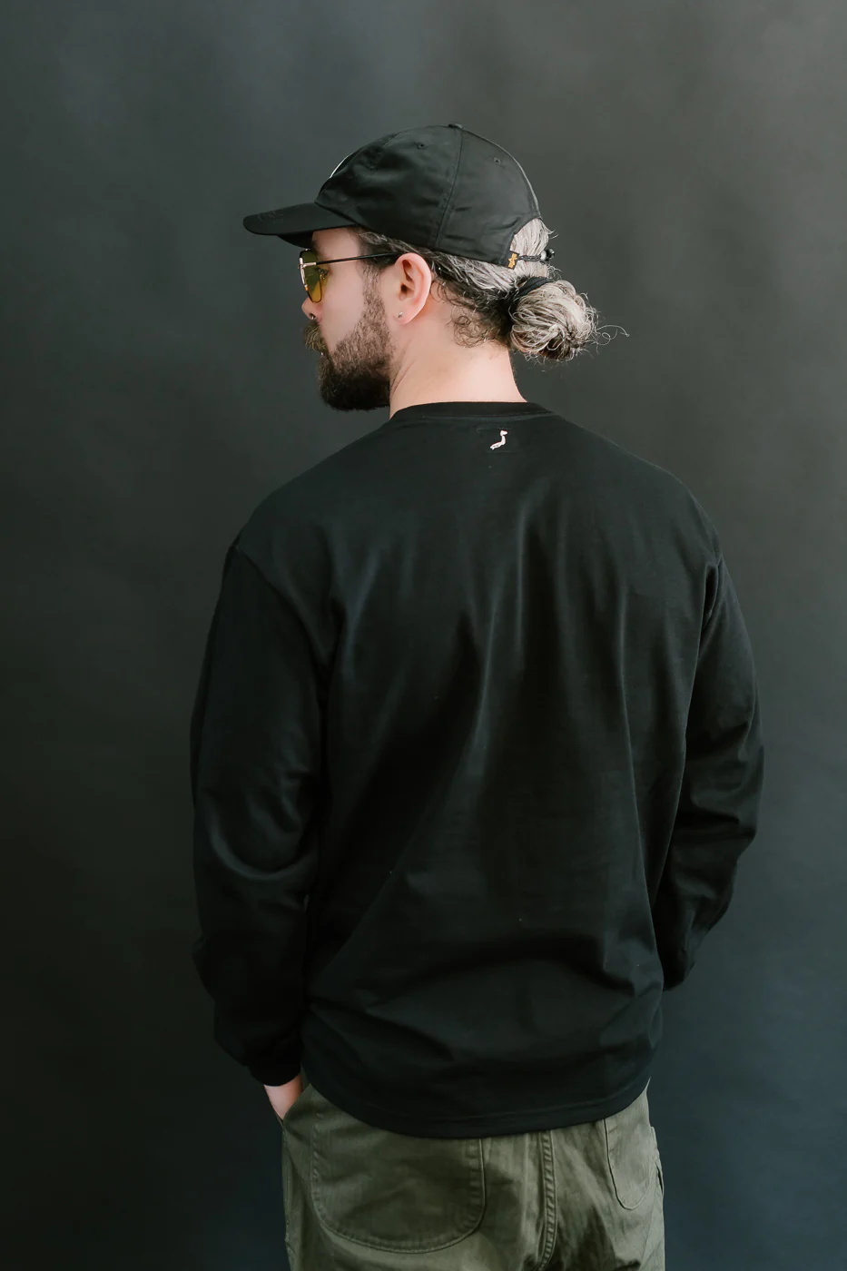 03-0013-61 - Long Sleeve T-Shirt - Black - Image 10