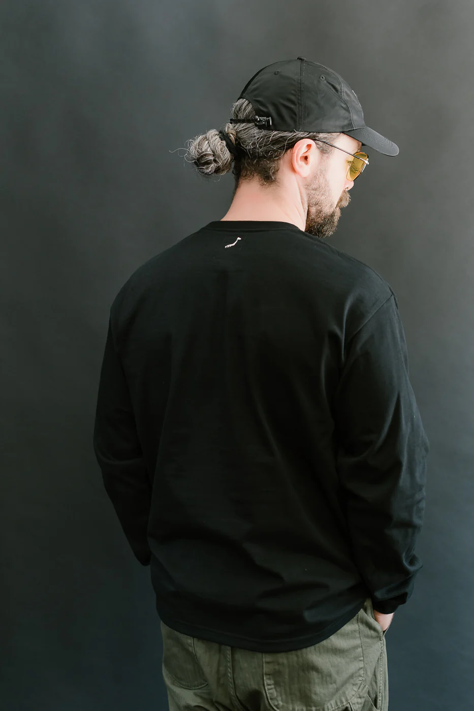 03-0013-61 - Long Sleeve T-Shirt - Black - Image 11