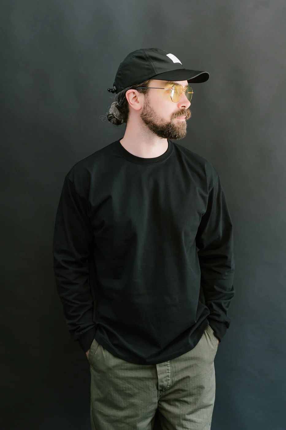 03-0013-61 - Long Sleeve T-Shirt - Black - Image 12