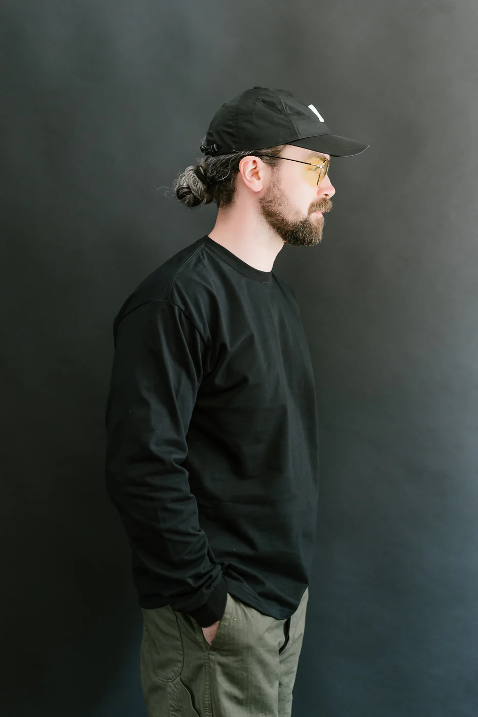 03-0013-61 - Long Sleeve T-Shirt - Black - Image 14