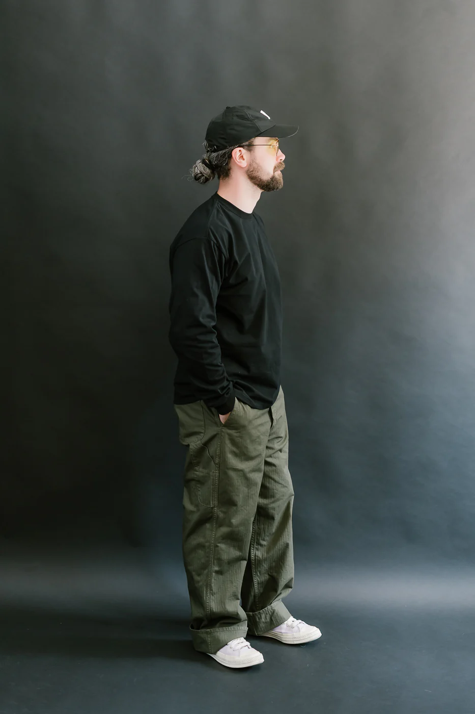 03-0013-61 - Long Sleeve T-Shirt - Black - Image 6