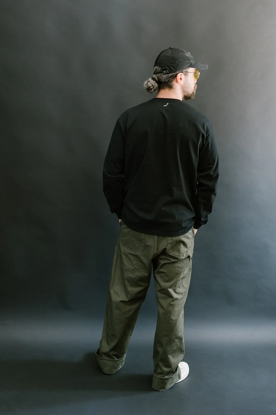 03-0013-61 - Long Sleeve T-Shirt - Black - Image 7