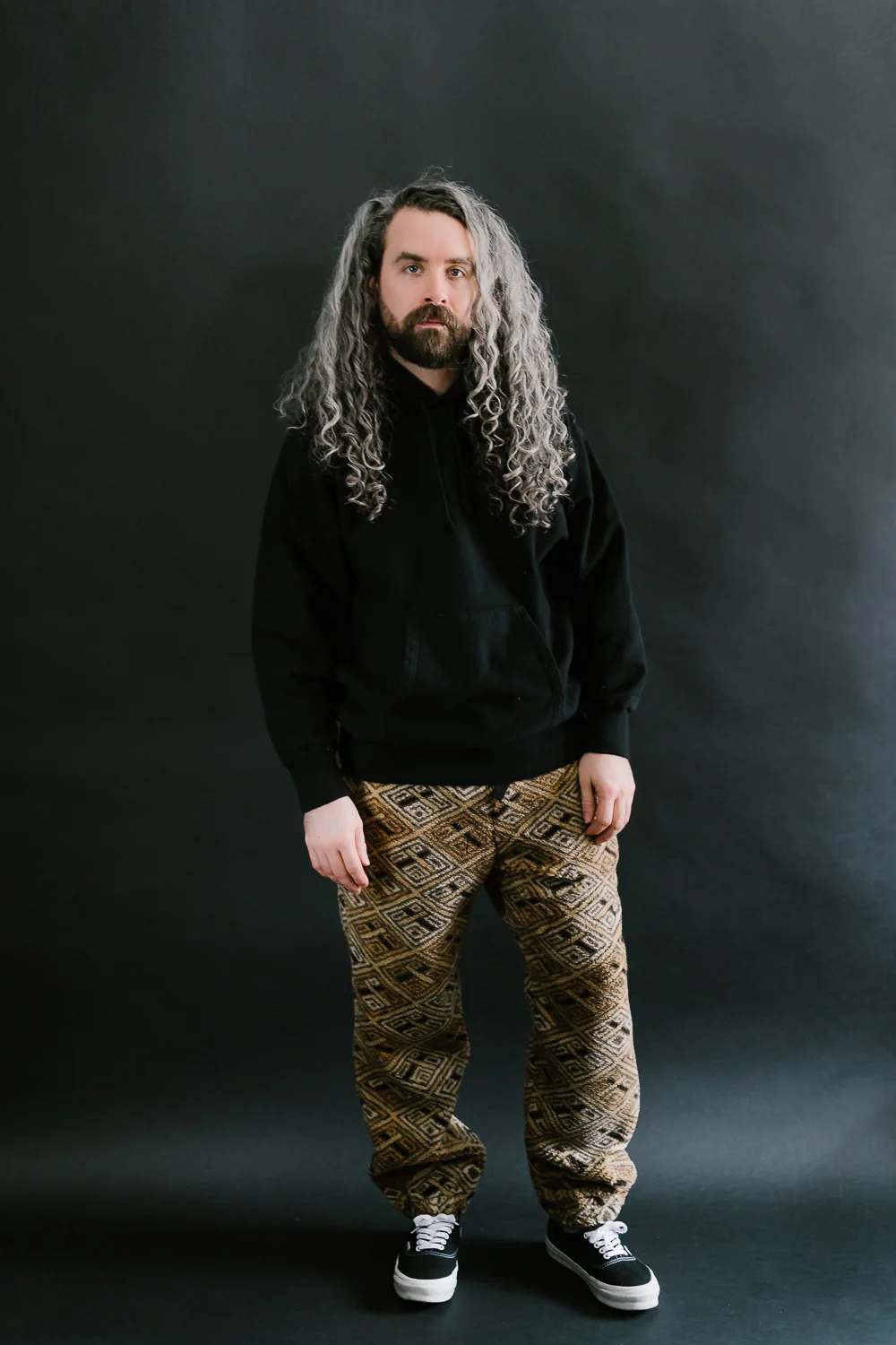 03-1006-AR - Boa Fleece Pants - African Pattern - Image 7