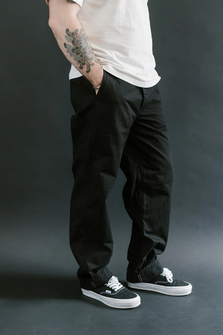 03-5000-61 - French Work Pant - Black - Image 11