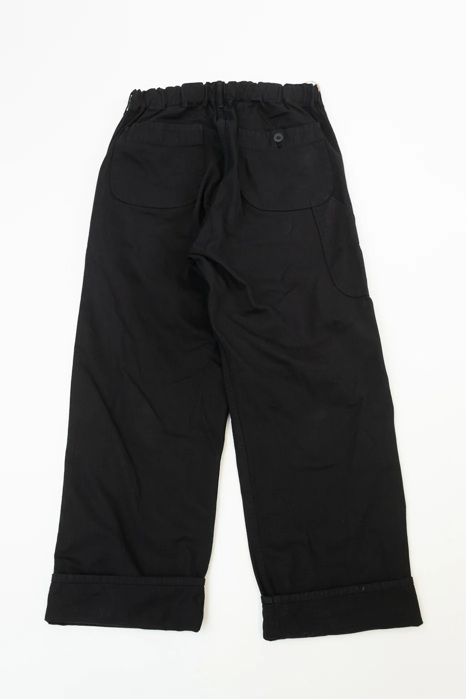 03-5011-61 - Wide French Work Pant - Black - Image 6