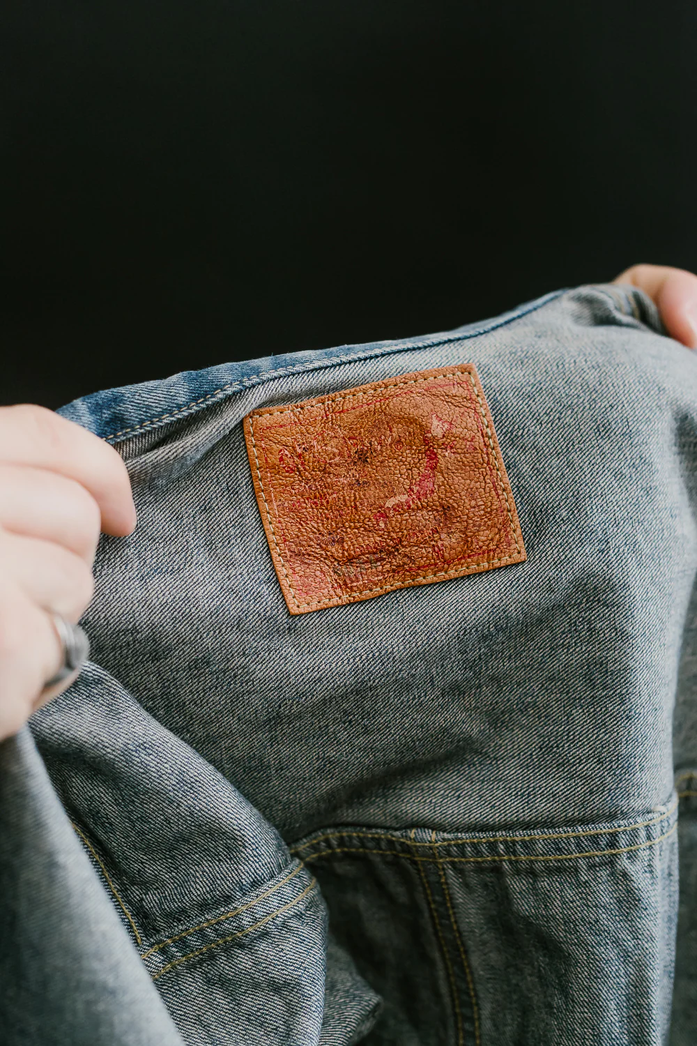03-6011-97 - 1940s Type I Denim Jacket - Used Wash - Image 22