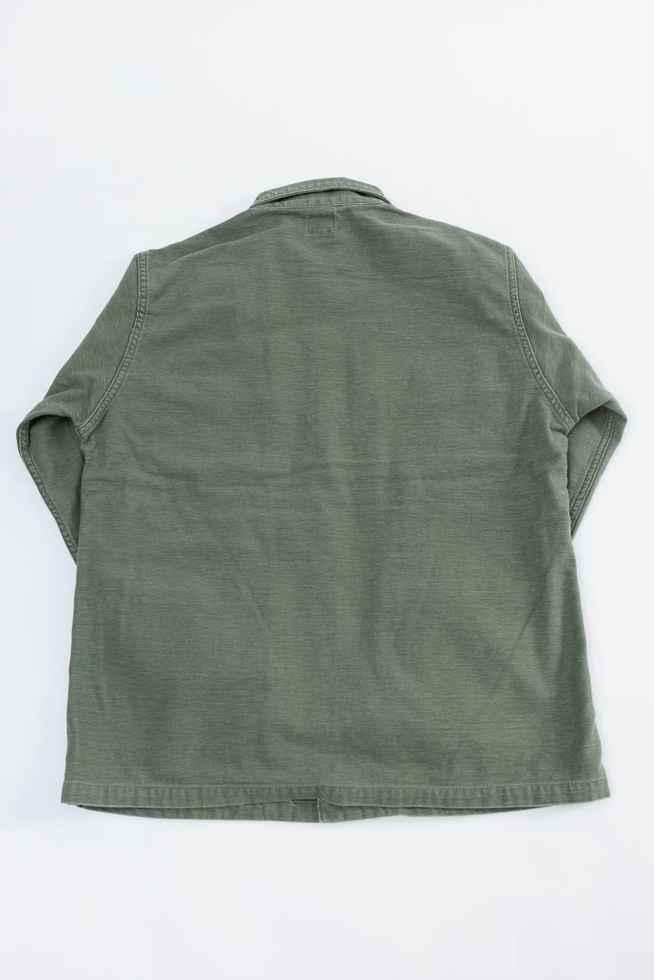 03-8345-77s - 4-Pocket Fatigue Shirt Reverse Sateen - Dark Olive Stone - Image 5
