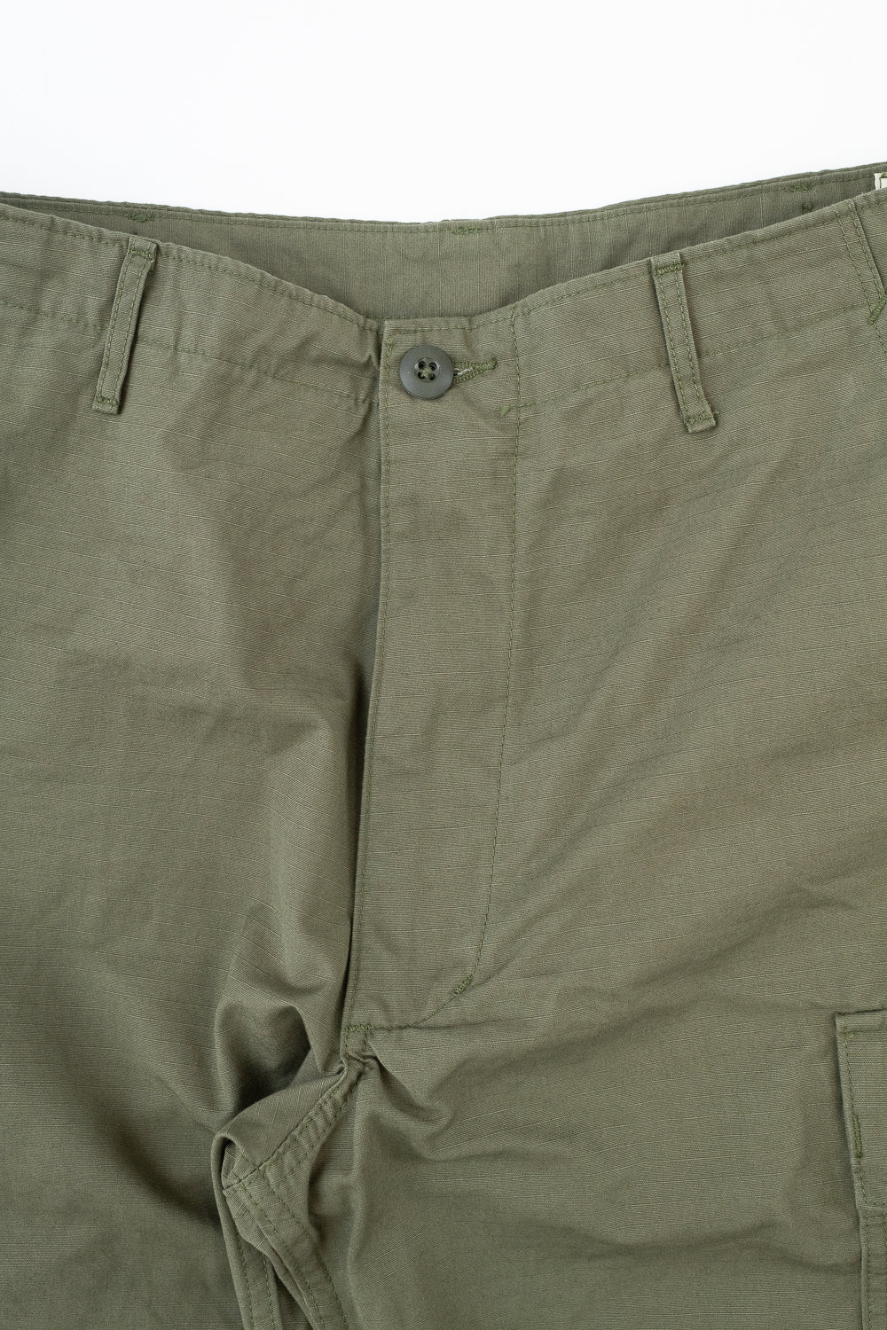 03-V5260RIP-76 - 6-Pocket Cargo Trousers - Vintage Fit - Olive - Image 2