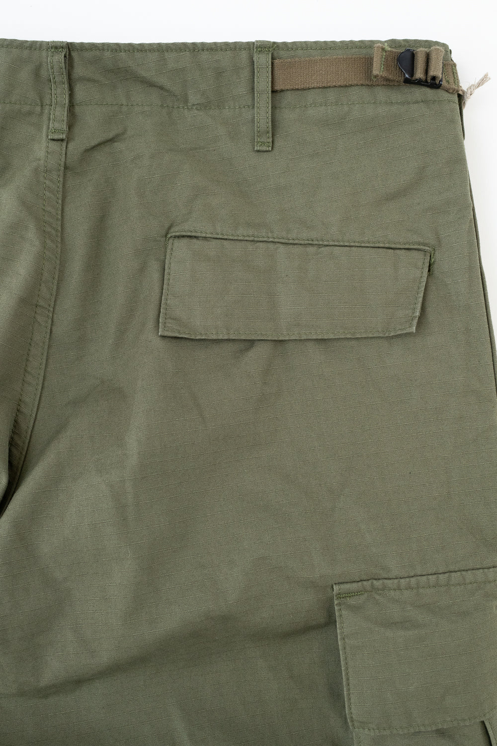 03-V5260RIP-76 - 6-Pocket Cargo Trousers - Vintage Fit - Olive - Image 3