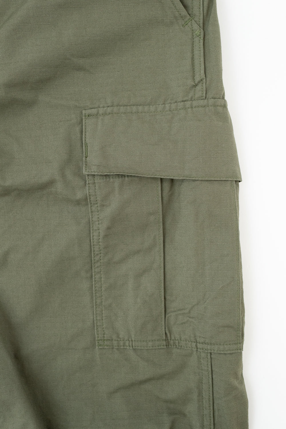 03-V5260RIP-76 - 6-Pocket Cargo Trousers - Vintage Fit - Olive - Image 4