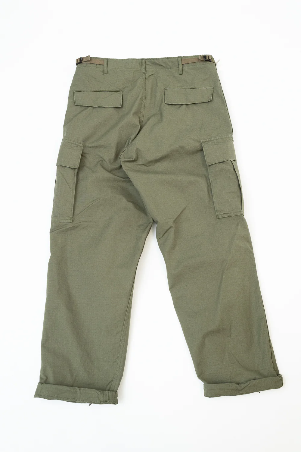 03-V5260RIP-76 - 6-Pocket Cargo Trousers - Vintage Fit - Olive - Image 7