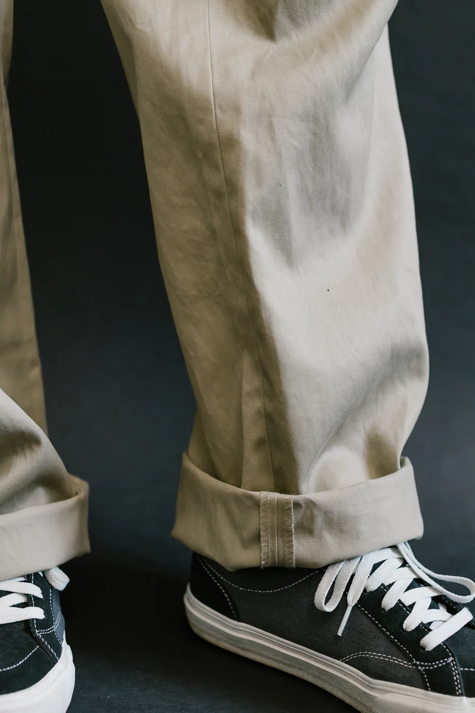03-V5361-40 - Army Trouser Vintage Fit - Khaki - Image 18