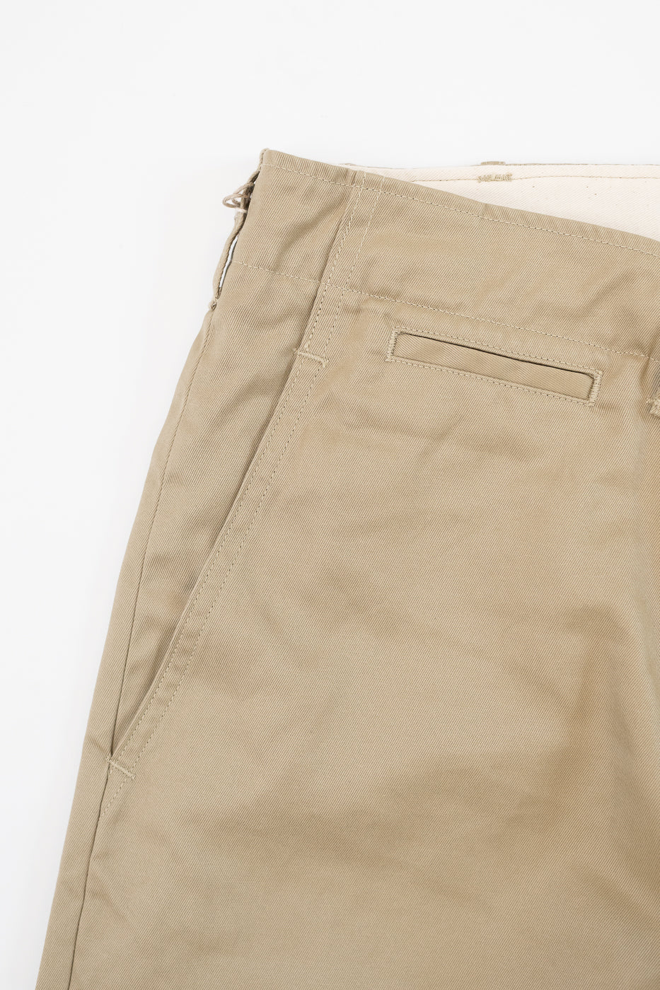 03-V5361-40 - Army Trouser Vintage Fit - Khaki - Image 4